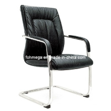 Modern Bow Leg Leather Conference Chair (FOH-B39-3)